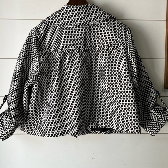 Vintage Nvcard black and white coat. - Picture 7 of 10